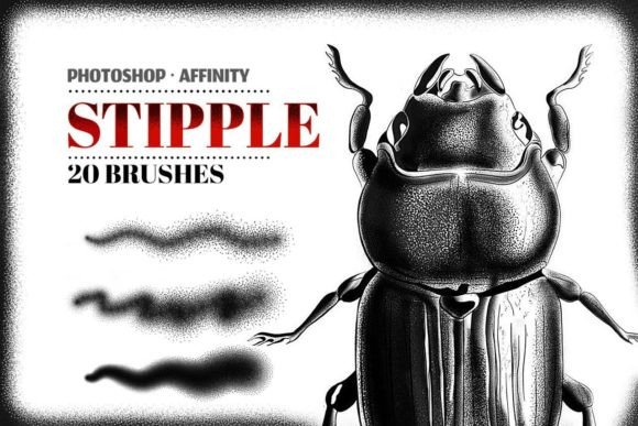 Download Stipple Brushes for Procreate - Procreate Collection