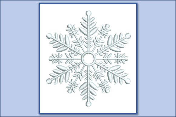 Download Snowflake Motif-D - Snowflake Collection