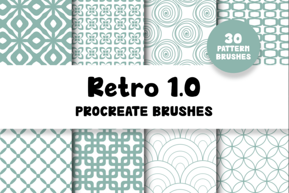 Download Retro 1.0 Procreate Brushes - Procreate Collection