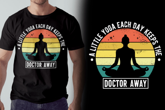 Download Yoga T-shirt and Merchandise Design - Design Collection