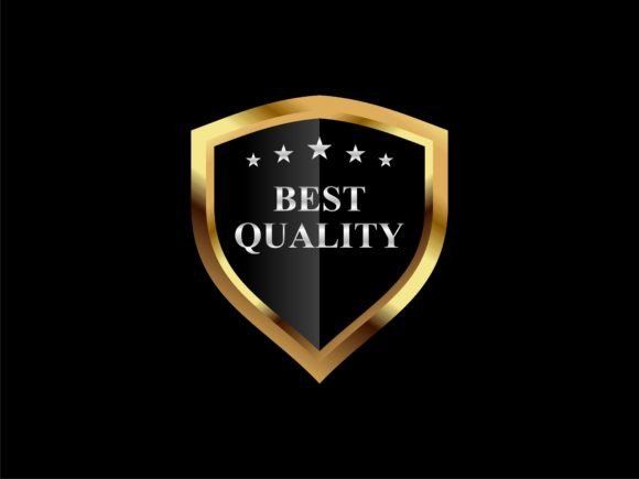 Download Golden Shield Best Quality Logo Badge - Premium Bundle