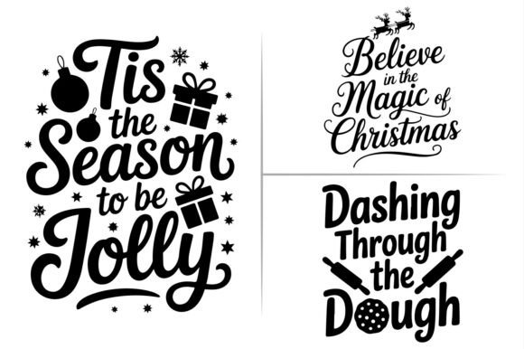 Download Christmas Silhouette Crafts File Design - Design Collection