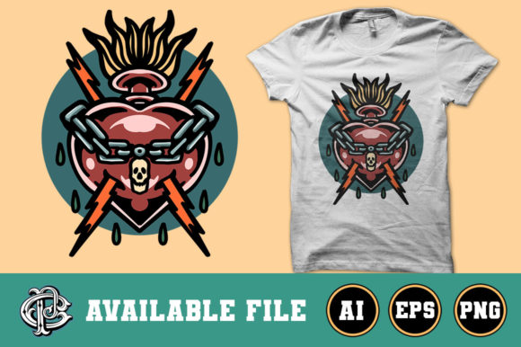Download Strong Heart Merchandise Design - Design Collection