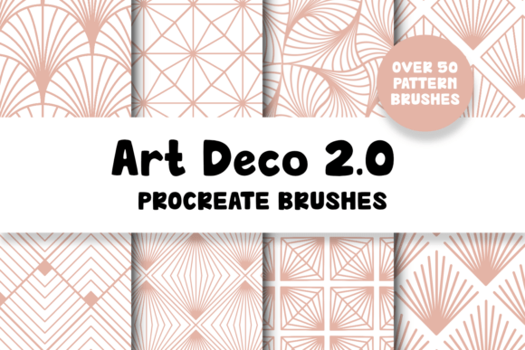 Download Art Deco Patterns 2.0 Procreate Brushes - Procreate Collection